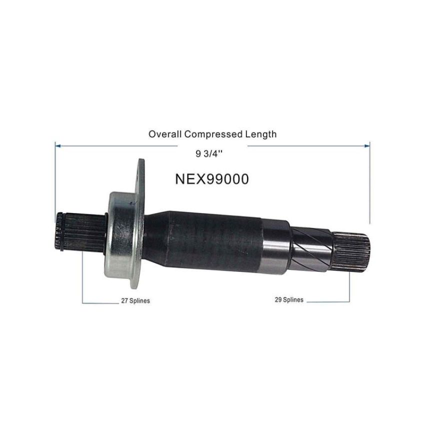 GSP NEX99000 Tesla CV Intermediate Shaft  - Front Right