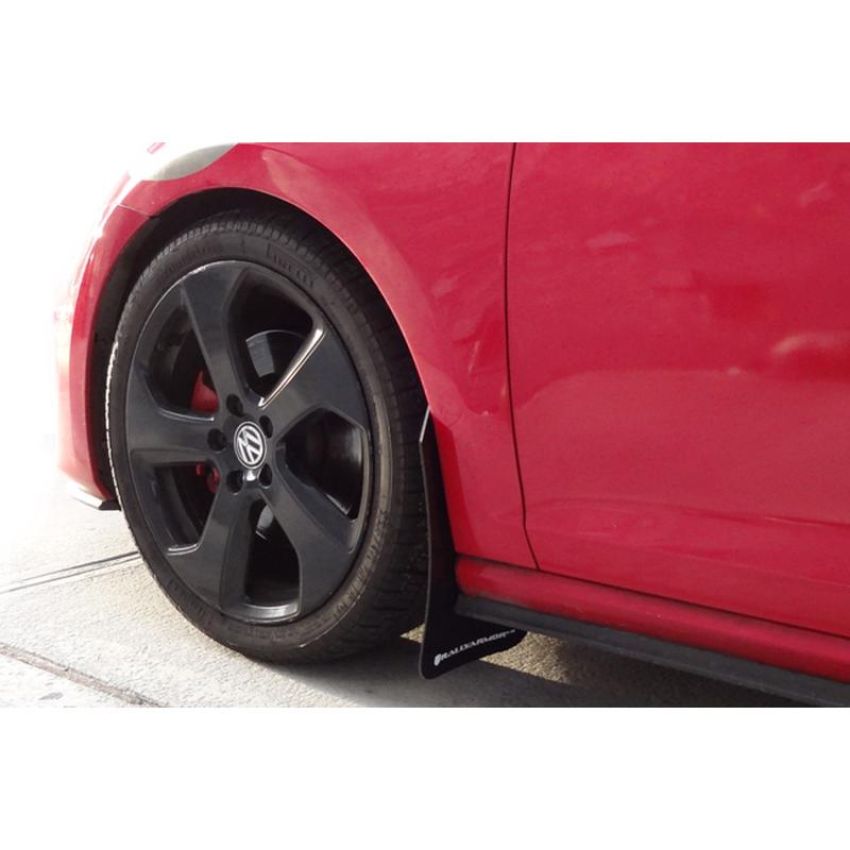 Rally Armor MF37-UR-RD/WH Red Mud Flap/White Logo