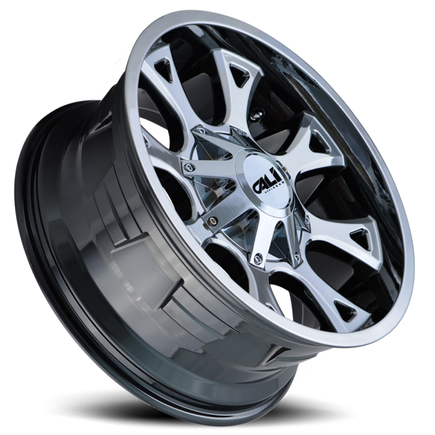 Cast Aluminum Wheels Anarchy 9103 CH 20x9 Chrome 8 On 165.1/8 On170 Bolt Pattern 0 Offset Cali Offroad Wheels