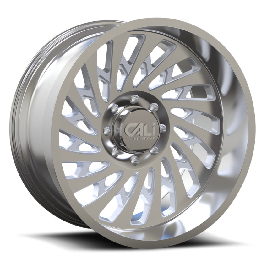 Cast Aluminum Wheels Switchback 9108 PO 20x12 Polished 5 On 139.7 Bolt Pattern -51 Offset Cali Offroad Wheels