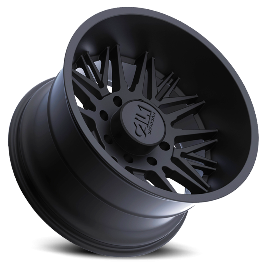 Cast Aluminum Wheels Rawkon 9109 MB 20x10 Matte Black 6 On 139.7 Bolt Pattern -25 Offset Cali Offroad Wheels
