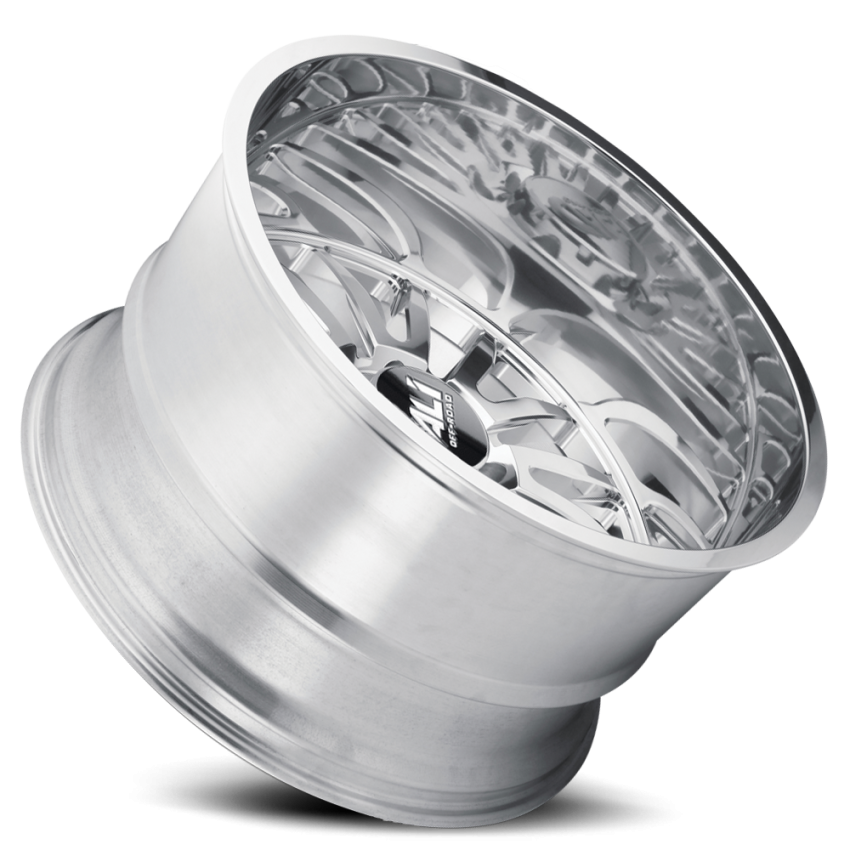 Cast Aluminum Wheels Summit 9110 PO 24x14 Milled Spokes Polished 8 On 165.1 Bolt Pattern -76 Offset Cali Offroad Wheels