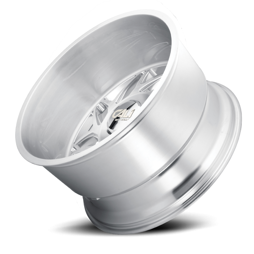 Cast Aluminum Wheels Gemini 9112 SL 20x10 Brushed 6 On 139.7 Bolt Pattern -25 Offset Cali Offroad Wheels