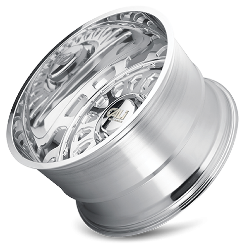 Cast Aluminum Wheels Paradox 9113 PO 20x10 Milled Spokes Polished 6 On 139.7 Bolt Pattern -25 Offset Cali Offroad Wheels