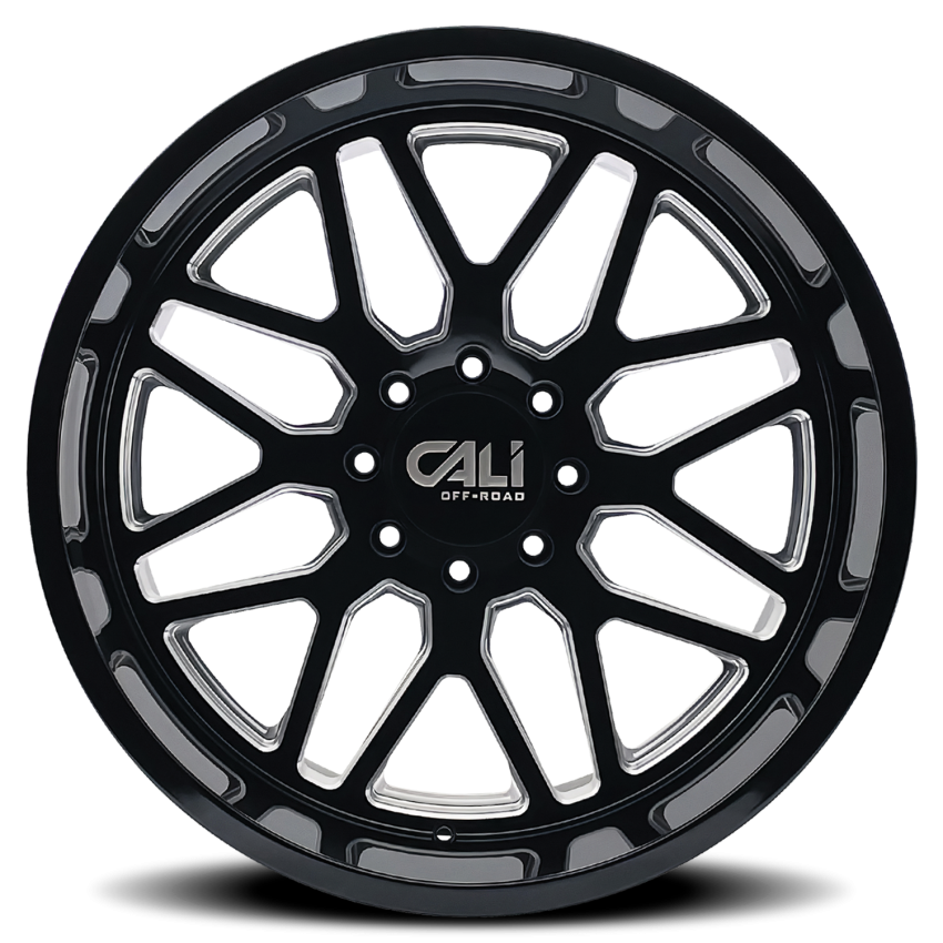 Cali Offroad 91152170BM INVADER (9115) GLOSS BLACK MILLED