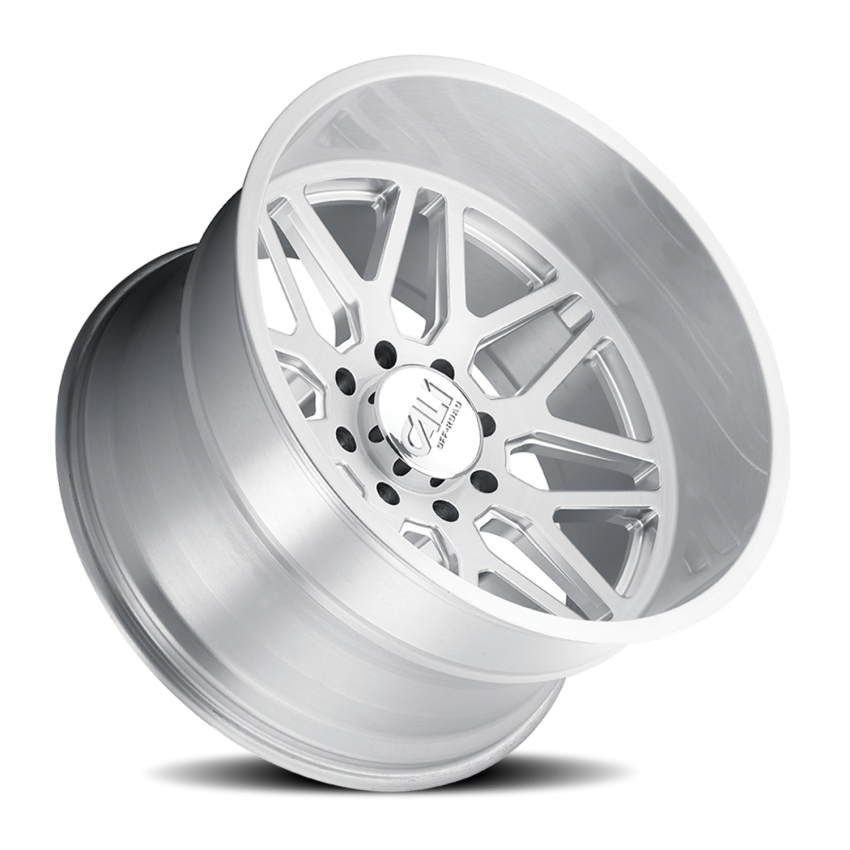 Cast Aluminum Wheels Invader 9115 BGC 20x10 Brushed Brushed 6 On 139.7 Bolt Pattern -25 Offset Cali Offroad Wheels