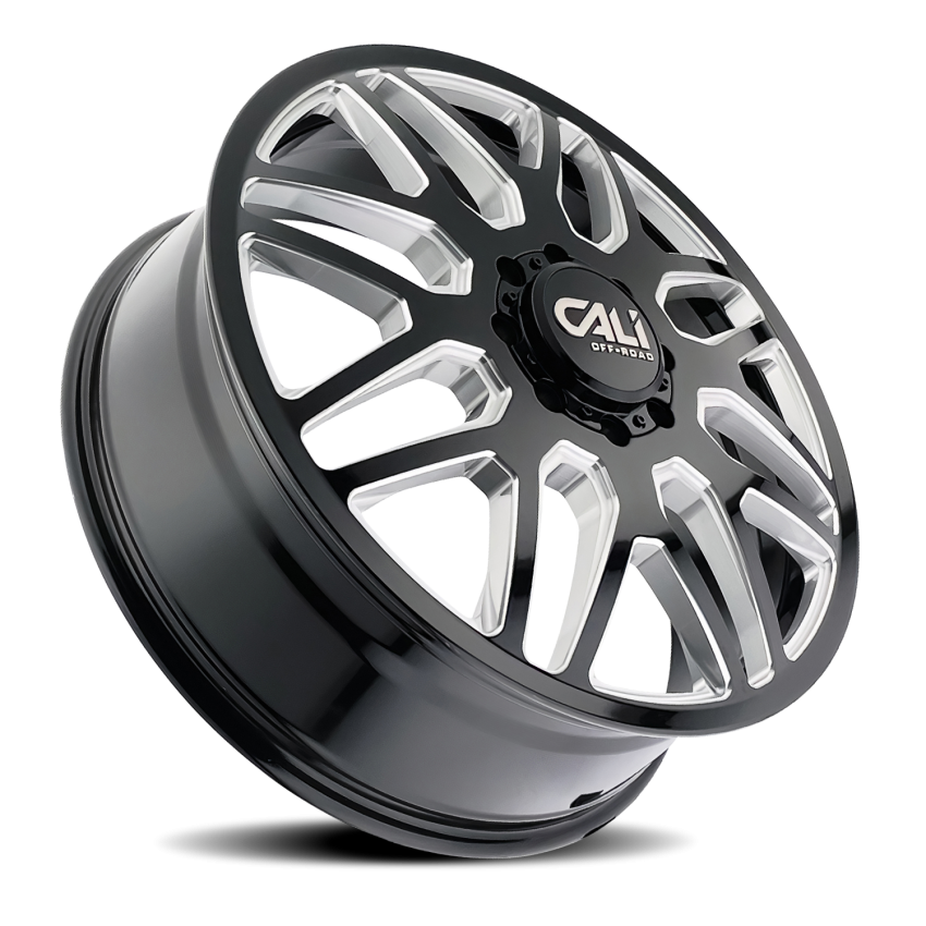 Cali Offroad 9115D22877BMF115 INVADER DUALLY (9115D) GLOSS BLACK MILLED