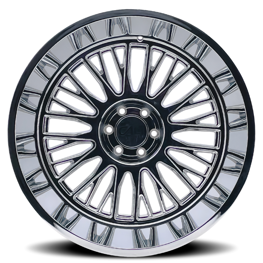 Cast Aluminum Wheels Vertex 9116 CH 26x14 Chrome 8 On 170 Bolt Pattern -76 Offset Cali Offroad Wheels