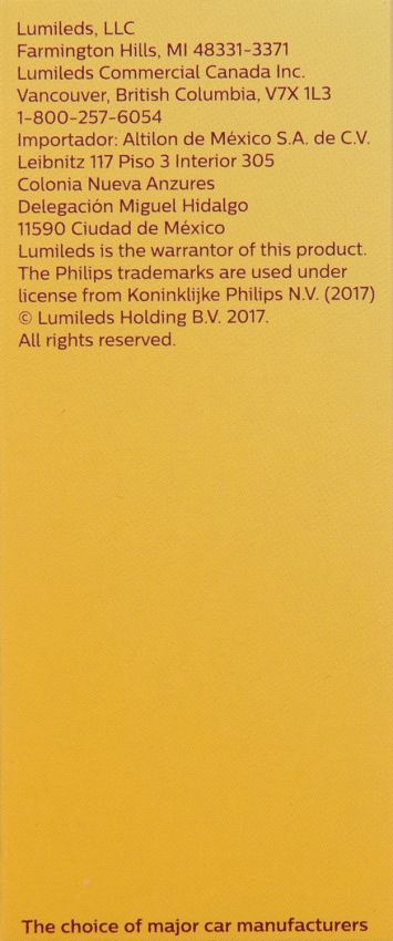 Philips 12362C1 Philips Standard Headlight 12362