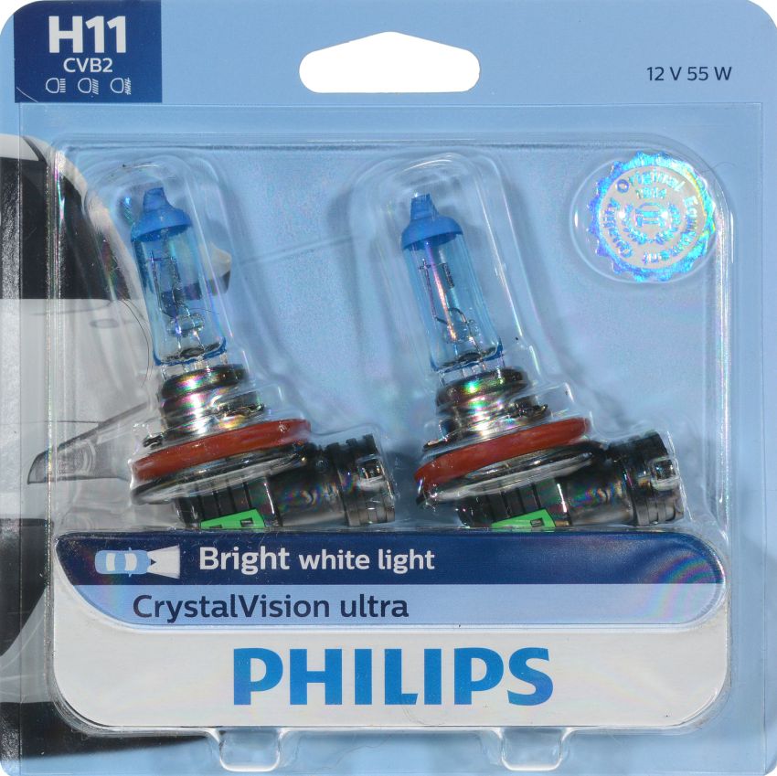 Philips H11CVB2 Philips CrystalVision ultra Headlight H11