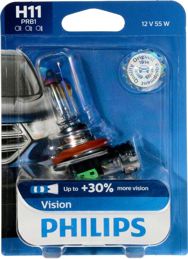 Philips H11PRB1 Philips Vision Headlight H11