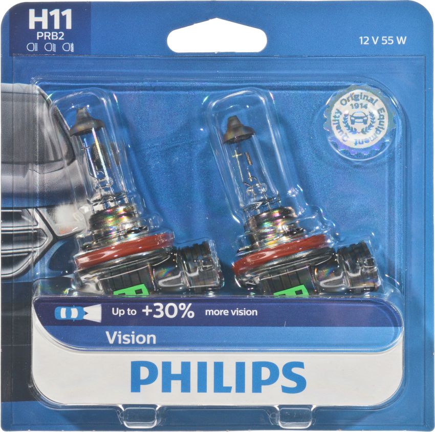 Philips H11PRB2 Philips Vision Headlight H11