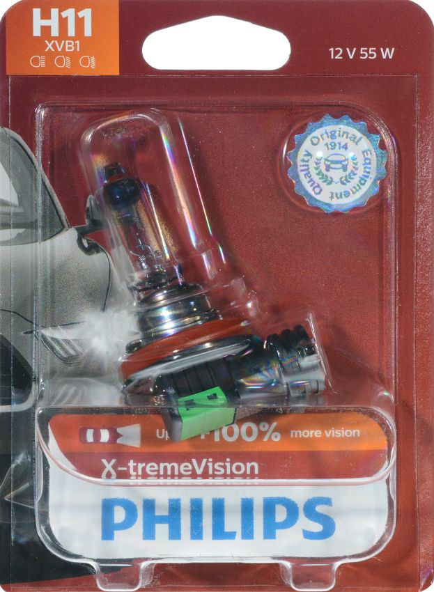 Philips H11XVB1 Philips X-tremeVision Headlight H11