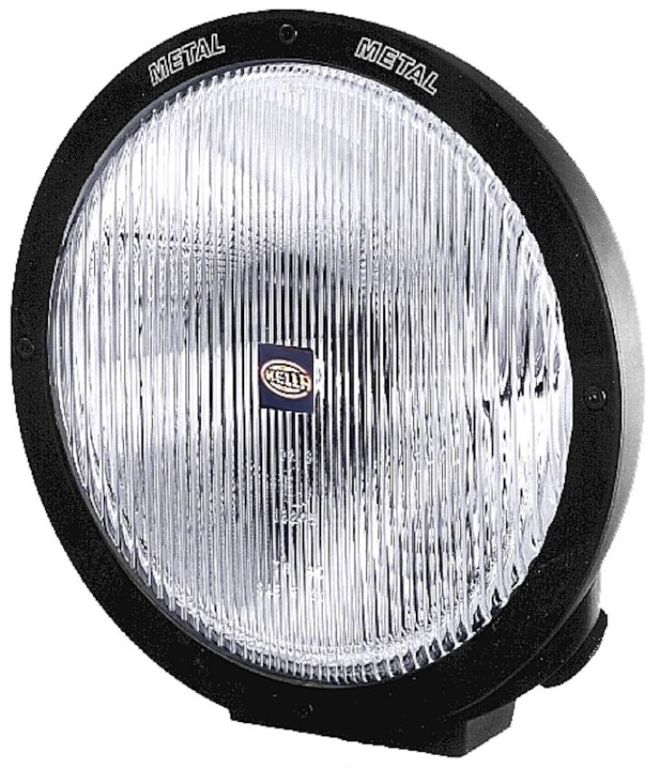 Hella H12560021 Rallye 4000 Single Black Euro Beam Lamp