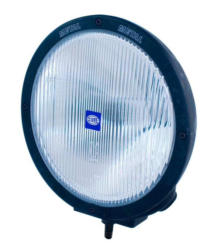 Hella H12560031 Rallye 4000 Single Black Euro Beam with Position Lamp