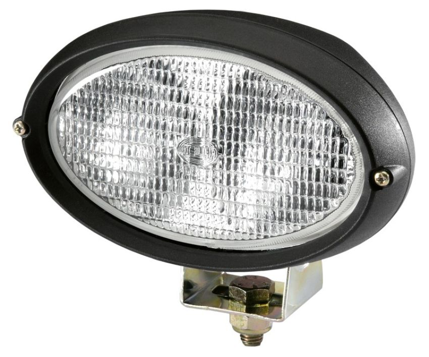 Hella H15161021 Oval 100 Halogen Double Beam Work Lamp (CR)