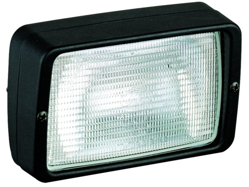 Hella H15522007 Picador Halogen Flush Mount Work Lamp (CR) with Wire Leads