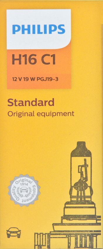 Philips H16C1 Philips Standard Headlight H16