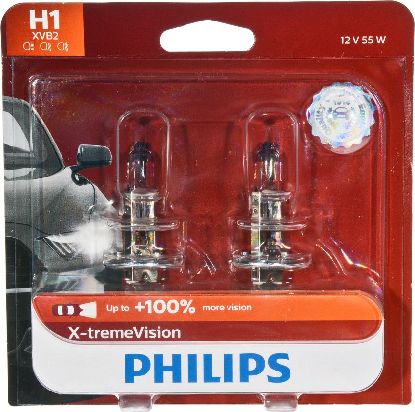 Philips H1XVB2 Philips X-tremeVision Headlight H1