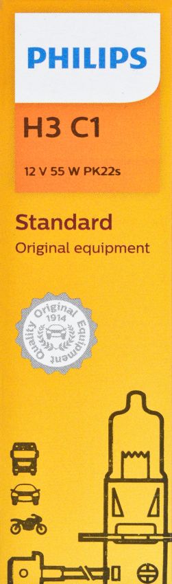 Philips H3C1 Philips Standard Headlight H3