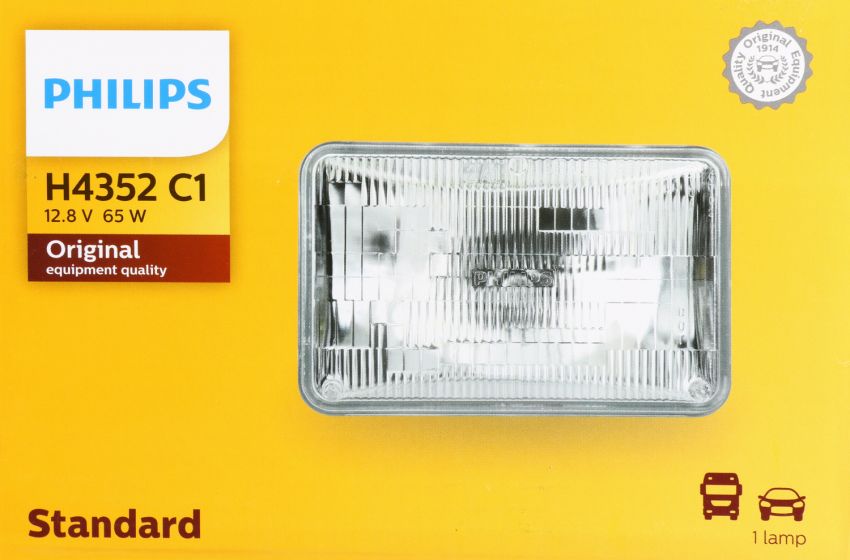 Philips H4352C1 Philips Standard Sealed Beam H4352