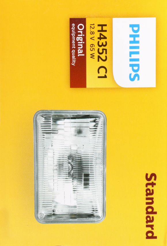 Philips H4352C1 Philips Standard Sealed Beam H4352