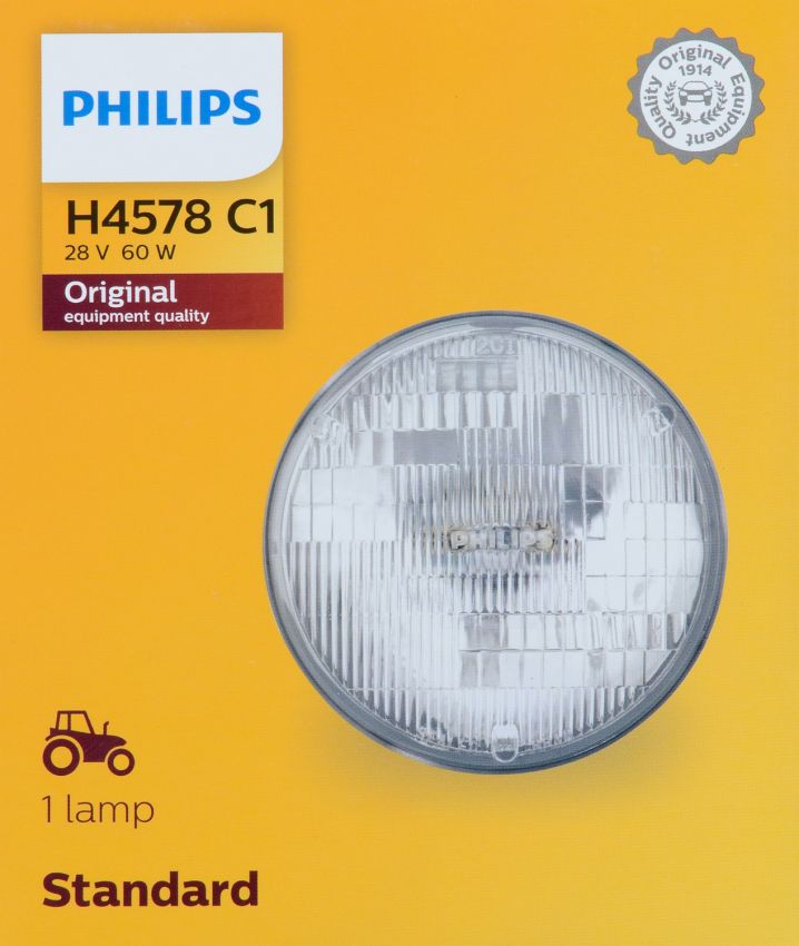 Philips H4578C1 Philips Standard Sealed Beam H4578
