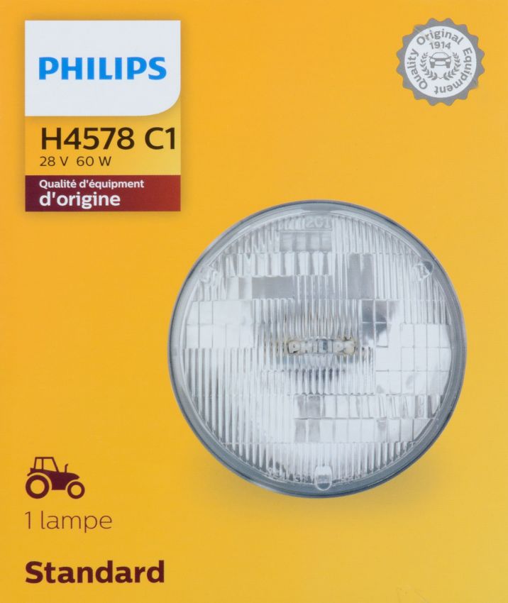 Philips H4578C1 Philips Standard Sealed Beam H4578
