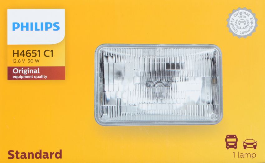 Philips H4651C1 Philips Standard Sealed Beam H4651