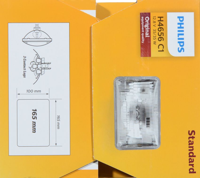 Philips H4656C1 Philips Standard Sealed Beam H4656