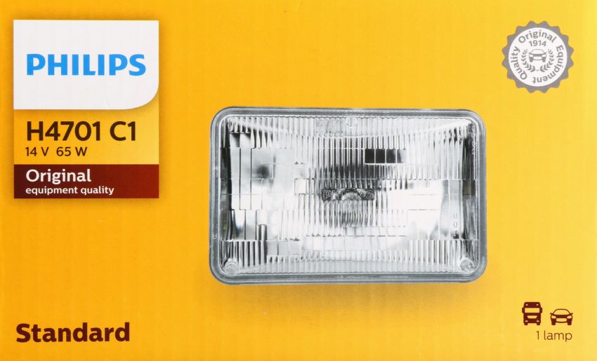 Philips H4701C1 Philips Standard Sealed Beam H4701