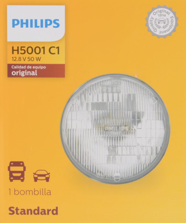 Philips H5001C1 Philips Standard Sealed Beam H5001