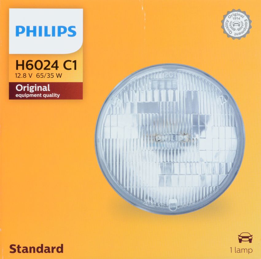 Philips H6024C1 Philips Standard Sealed Beam H6024