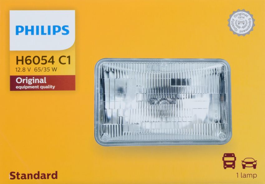 Philips H6054C1 Philips Standard Sealed Beam H6054