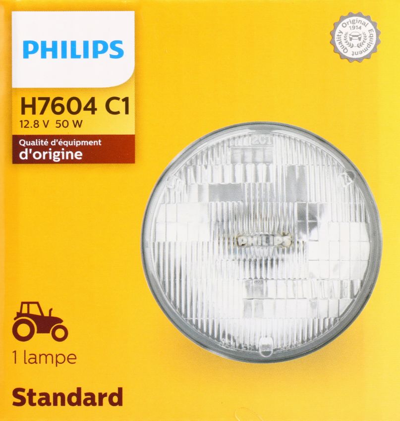 Philips H7604C1 Philips Standard Sealed Beam H7604