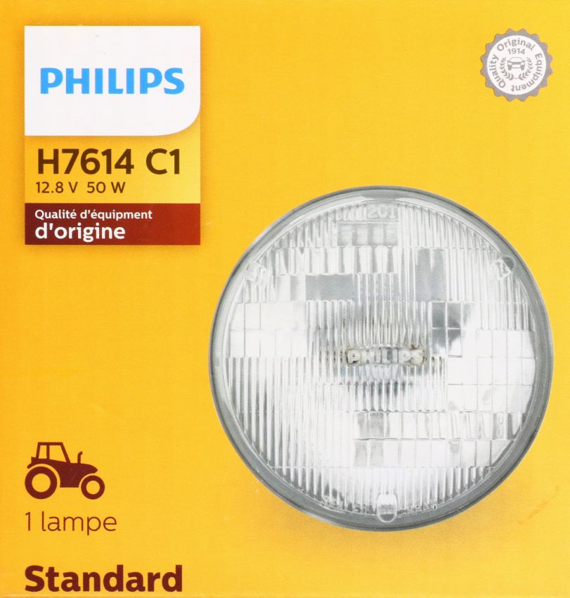 Philips H7614C1 Philips Standard Sealed Beam H7614