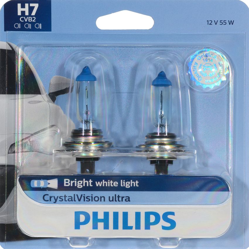 Philips H7CVB2 Philips CrystalVision ultra Headlight H7