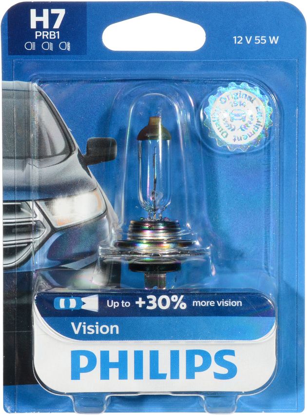 Philips H7PRB1 Philips Vision Headlight H7