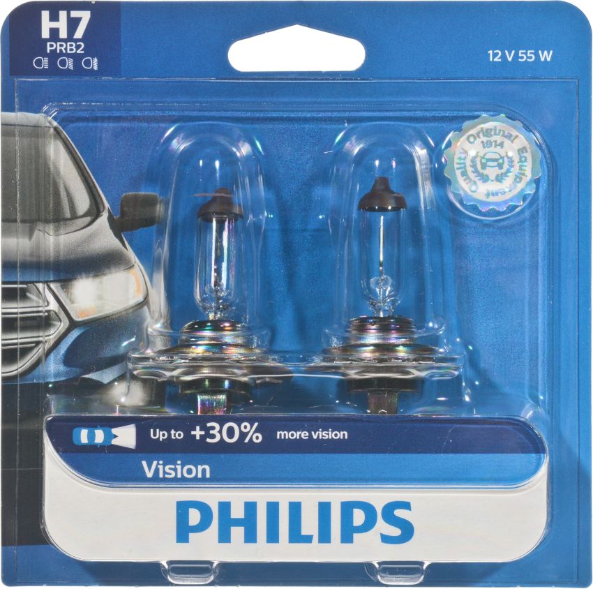 Philips H7PRB2 Philips Vision Headlight H7