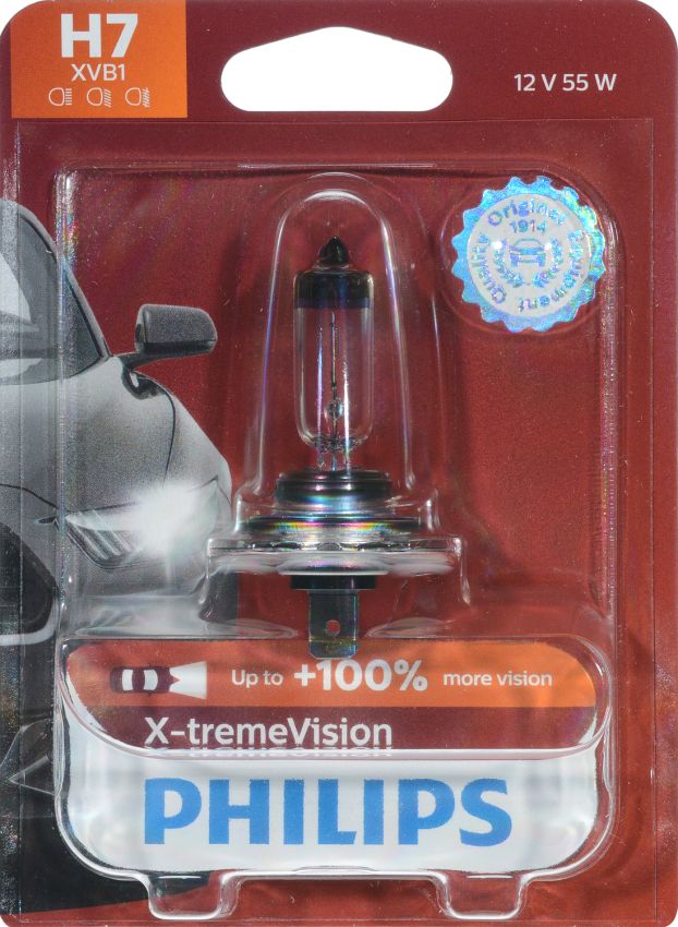 Philips H7XVB1 Philips X-tremeVision Headlight H7