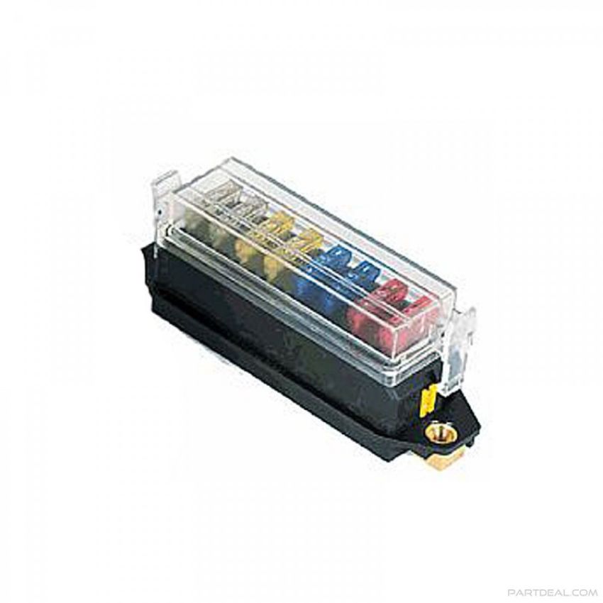 Hella H84960101 8-Way Axial Single Fuse Box