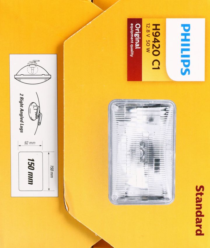 Philips H9420C1 Philips Standard Sealed Beam H9420