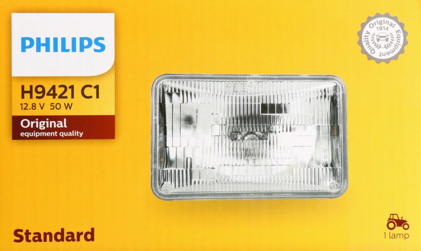 Philips H9421C1 Philips Standard Sealed Beam H9421