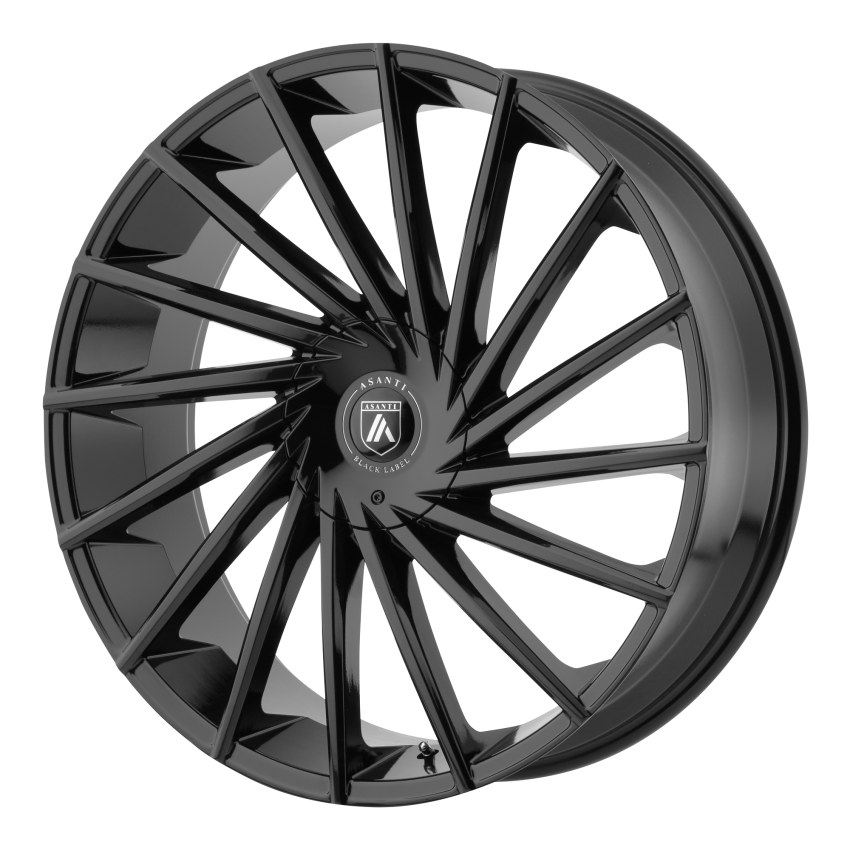 ASANTI BLACK ABL18 22X9 BLANK G-BLK 15MM (108-155)
