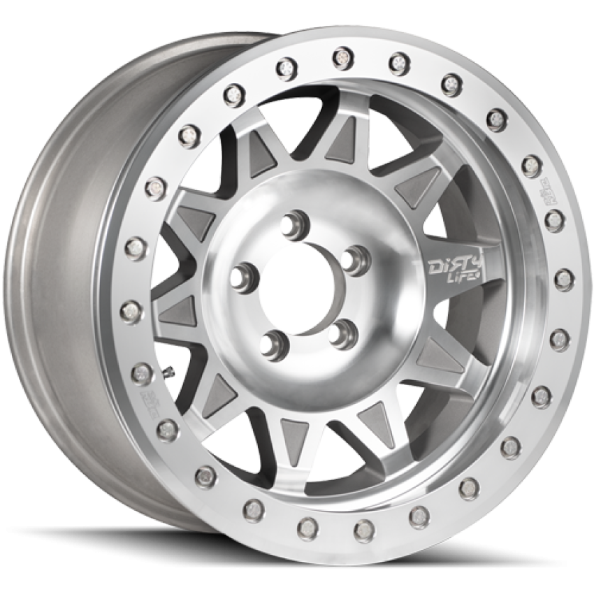 Dirty Life Race Wheels Roadkill Race 9302 Machined 17X9 5-139.7 -14Mm 108Mm