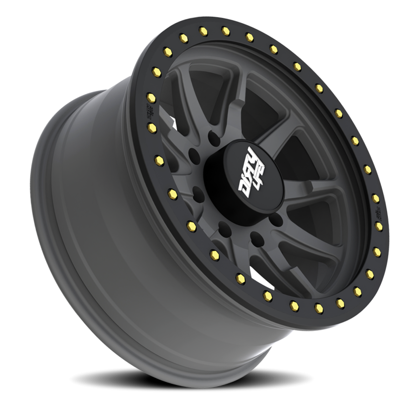 Dirty Life Race Wheels DT-2 9304 Satin Gunmetal 17X9 5-127 -12Mm 78.1Mm