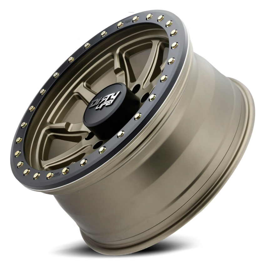 Dirty Life Race Wheels DT-2 9304 Satin Gold 17X9 8-165.1 -12Mm 130.8Mm