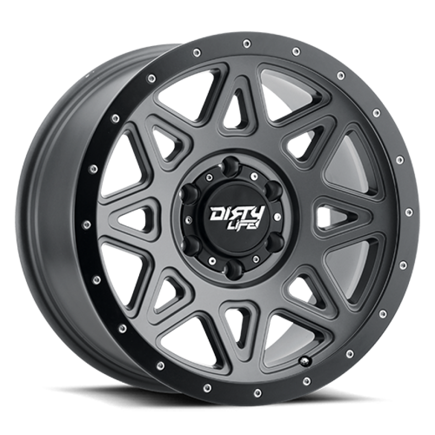 Dirty Life Race Wheels Theory 9305 Satin Gunmetal 17X9 6-139.7 -12Mm 106Mm
