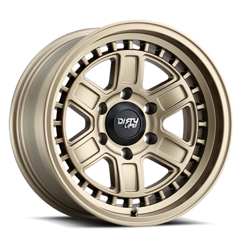 Dirty Life Race Wheels Cage 9308 Matte Gold 17X8.5 5-127 -6Mm 78.1Mm