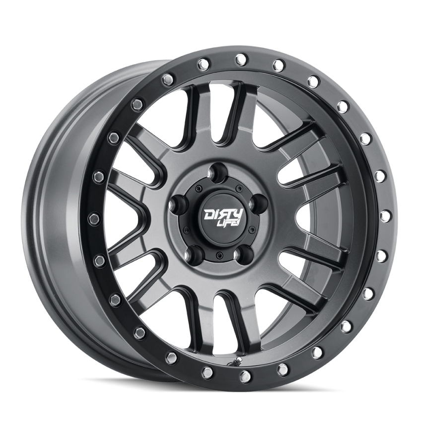 Dirty Life Race Wheels Canyon Pro 9309 Satin Graphite 17X9 6-135 0Mm 87.1Mm